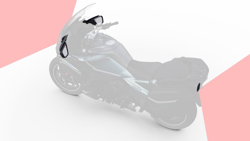 Avertisseur de collision avant/arrière BMW R 1300 RT